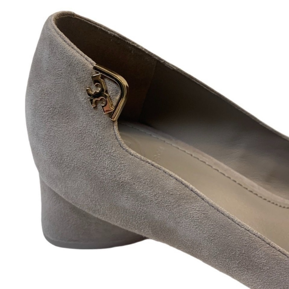 Tory Burch Elizabeth Suede Pumps Dust Storm